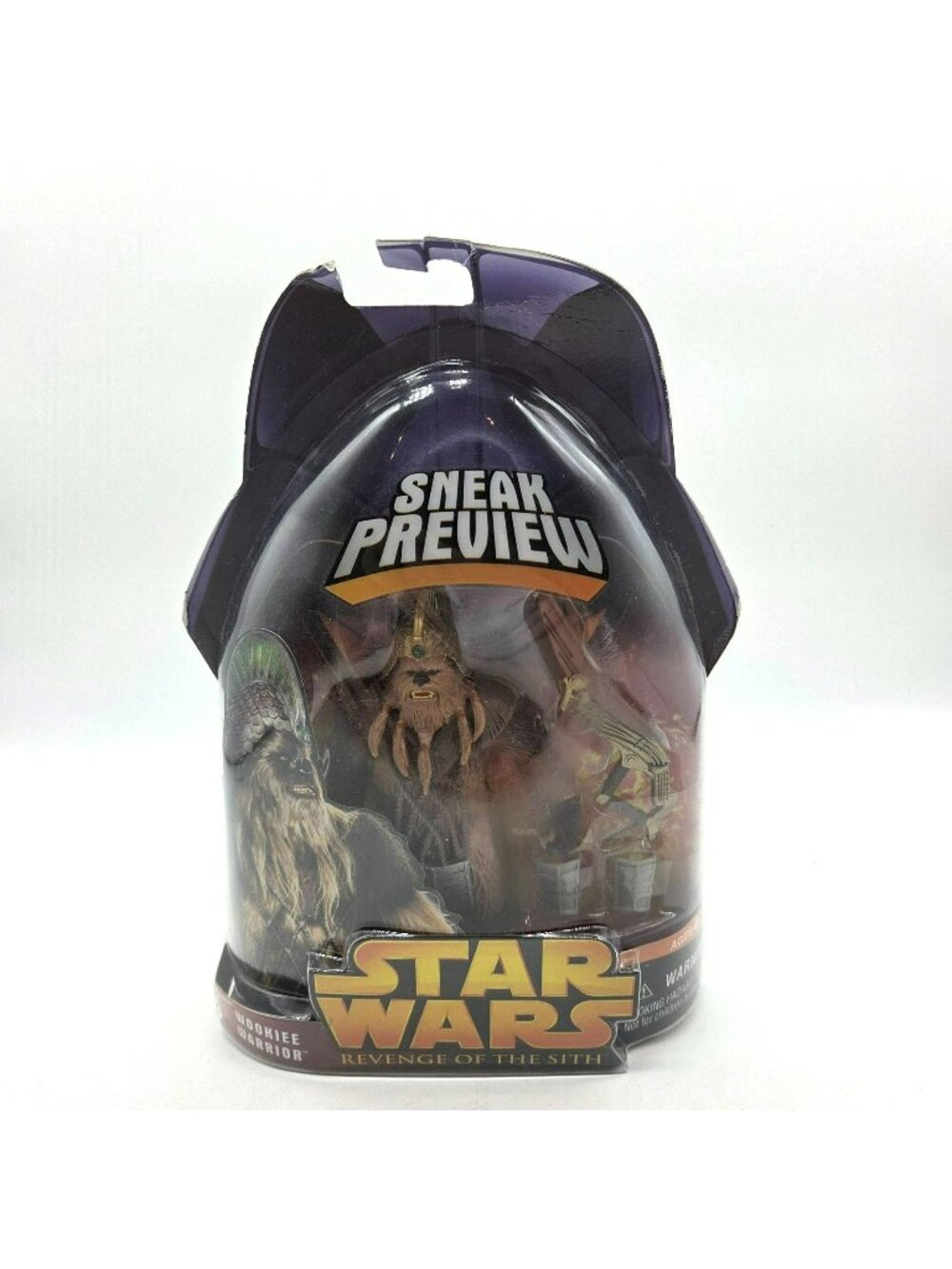 2005 Wookie Warrior #3 New Sealed Star Wars Hasbro Action Figure Collectible Toy